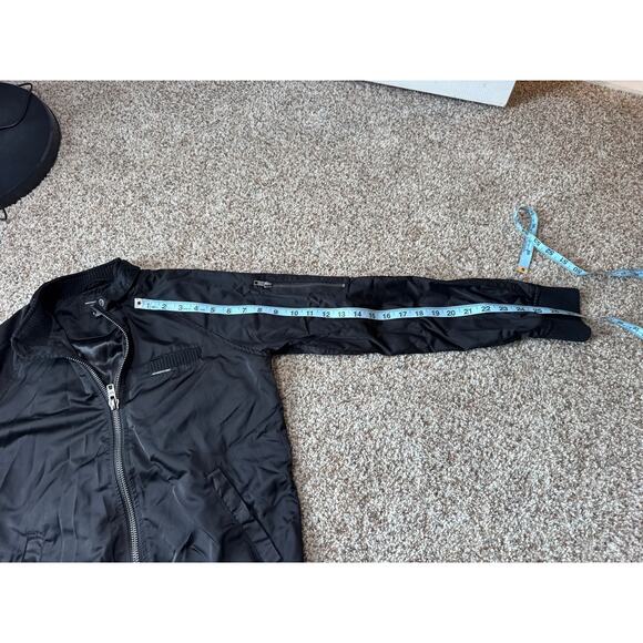 MEMBERS ONLY Classic, Iconic Full zip Jacket/coat; Mens XS, Black 80's inspired - Picture 8 of 16